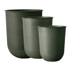DBKD Garden Details & Accessories*Out flower pot 3 pieces, Green