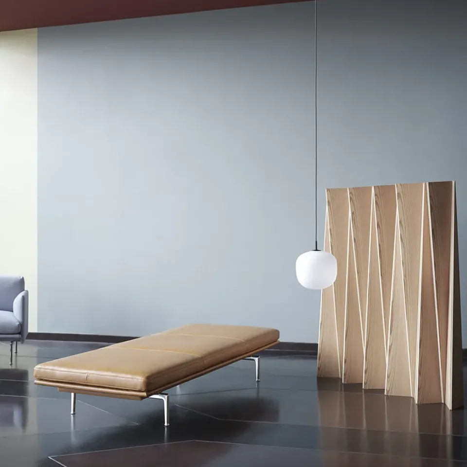 Muuto Sofas|Day Beds & Chaises*Outline daybed, Vidar 554-Aluminium Blue