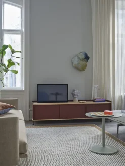 Muuto Sofas*Outline sofa 3-seat fabric, Ecriture 240-Polished Aluminum Beige