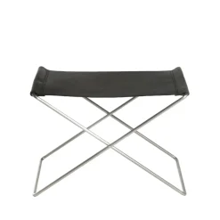 OX Denmarq Armchairs & Footstools*OX Stool stool, Leather . stainless steel Black