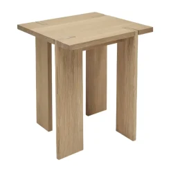 OYOY Side Tables*OY Square side table high 45x40x40 cm, Nature Beige