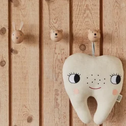 OYOY Clothes Hooks & Hangers*Mini wall hook, Björn Brown