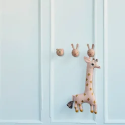 OYOY Clothes Hooks & Hangers*Mini wall hook, Björn Brown