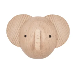 OYOY Clothes Hooks & Hangers*Mini wall hook, Elephant Beige