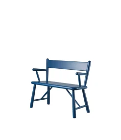 FDB Møbler Children's Chairs|Children's Chairs*P11 children's bench, Beech painted Blue