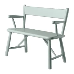 FDB Møbler Benches*P11 children's bench, Blue Grey