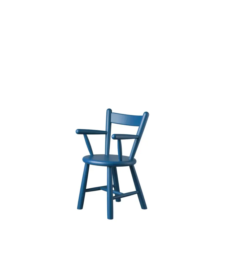 FDB Møbler Children's Chairs|Children's Chairs*P9 children's chair, Beech painted Blue