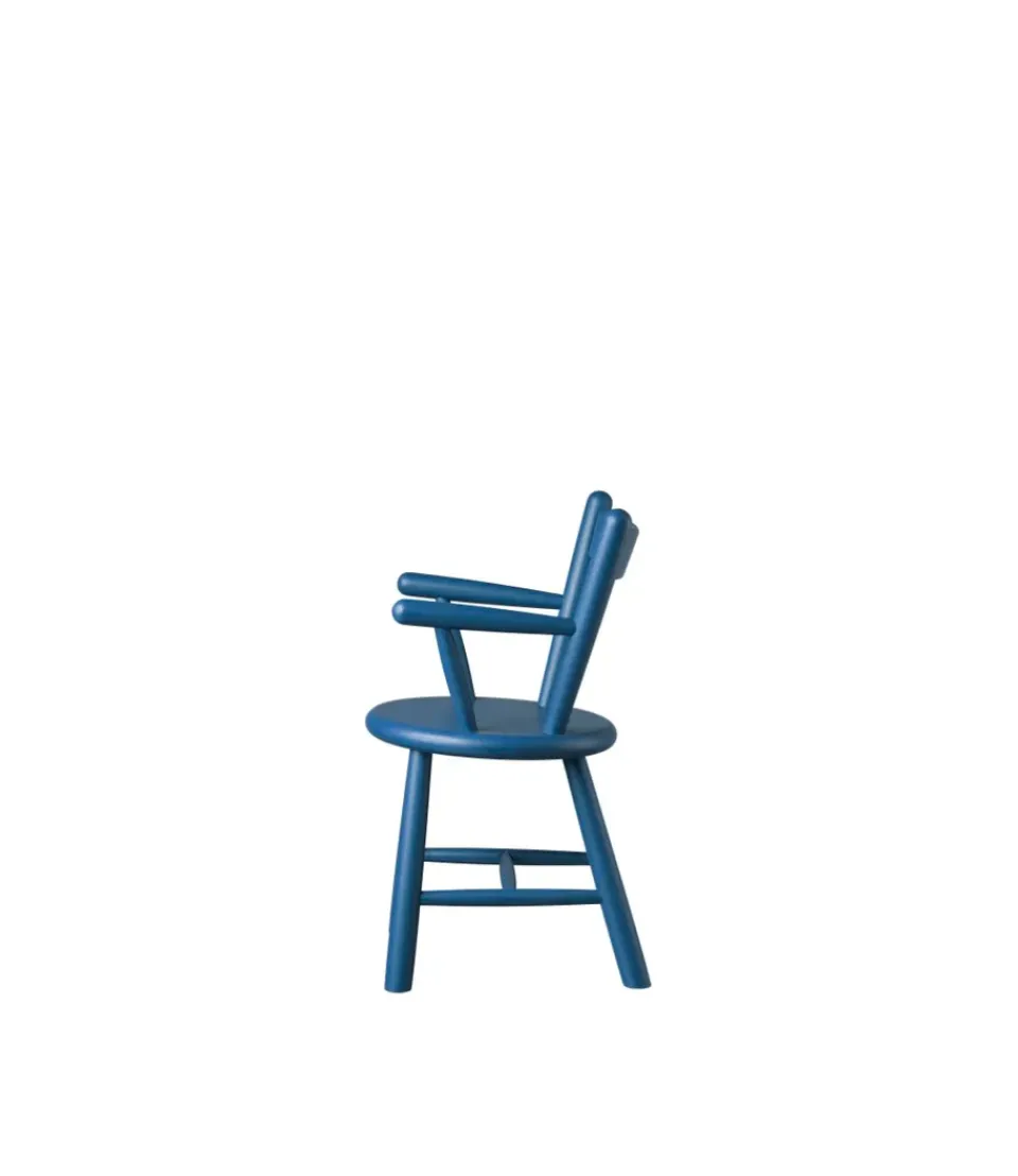 FDB Møbler Children's Chairs|Children's Chairs*P9 children's chair, Beech painted Blue