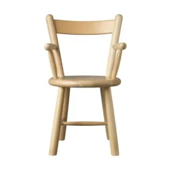FDB Møbler Chairs|Children's Chairs*P9 children's chair, Beech nature lacquered Brown