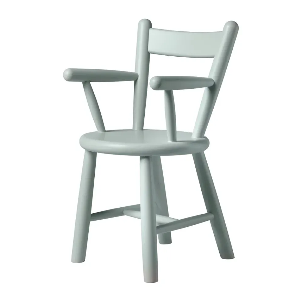 FDB Møbler Chairs*P9 children's chair, Blue . Grey