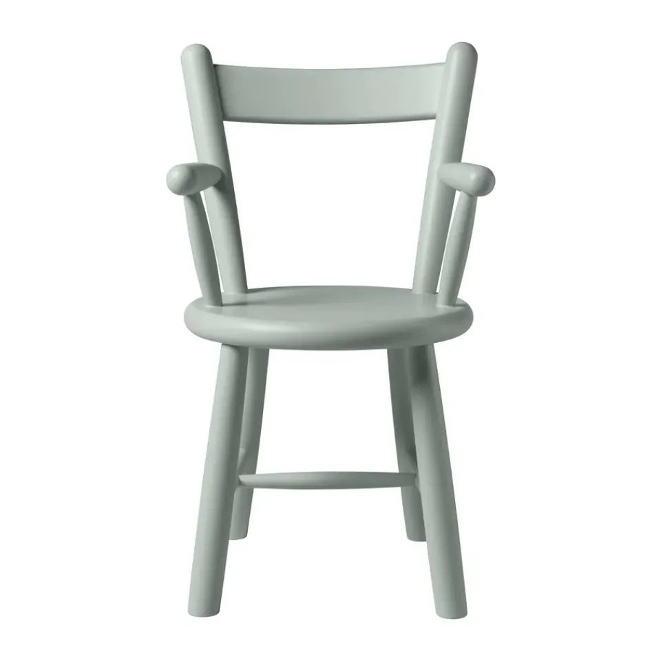 FDB Møbler Chairs*P9 children's chair, Blue . Grey