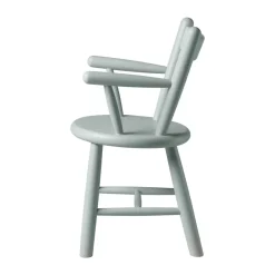 FDB Møbler Chairs*P9 children's chair, Blue . Grey