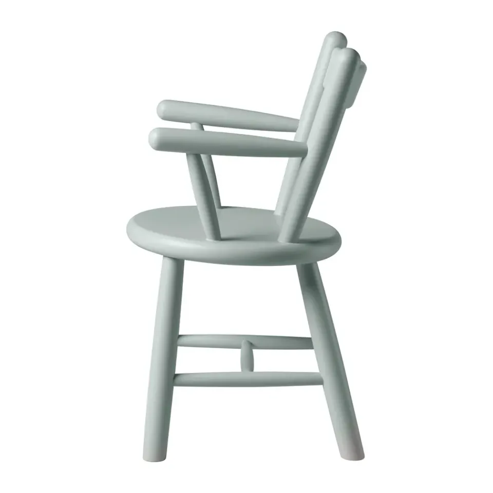 FDB Møbler Chairs*P9 children's chair, Blue . Grey