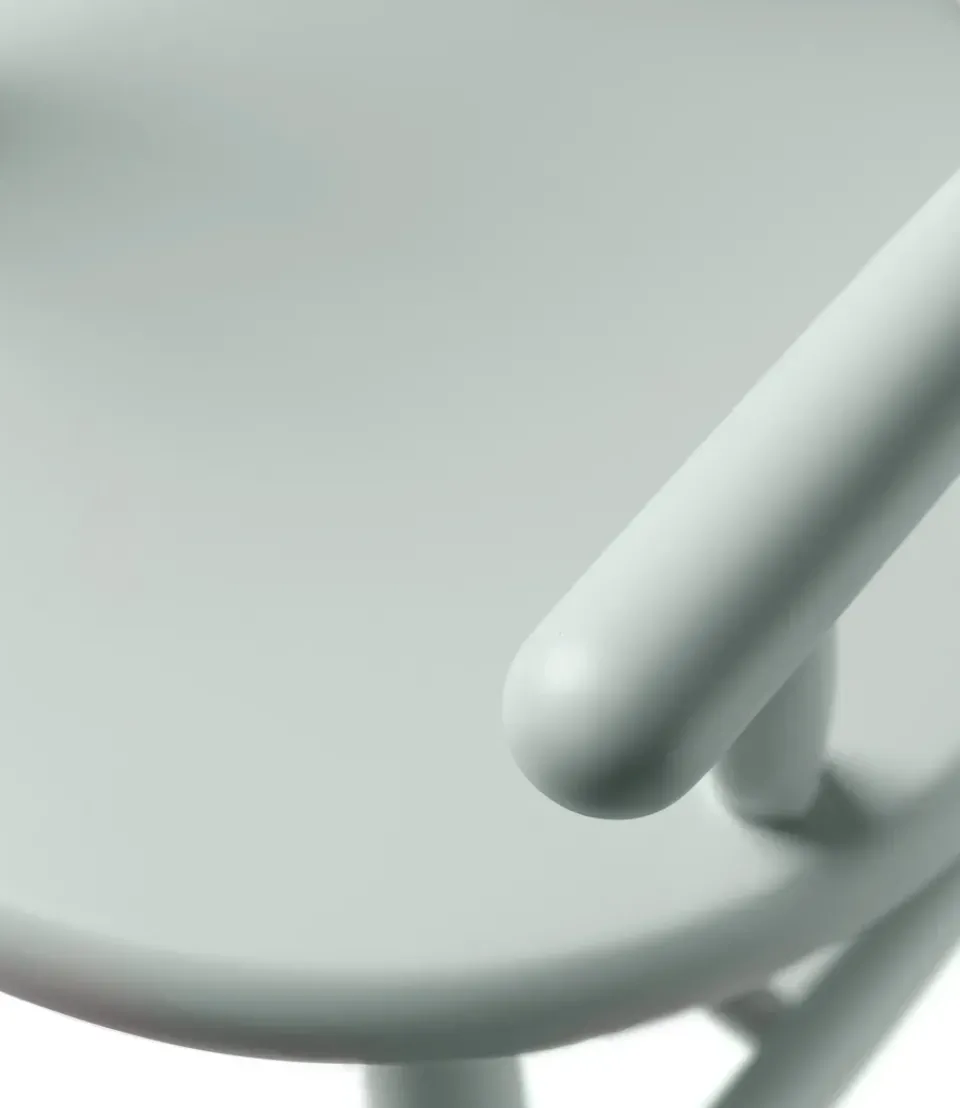 FDB Møbler Chairs*P9 children's chair, Blue . Grey