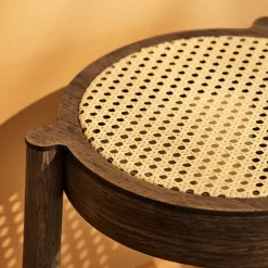 Northern Stools*Pal stool, Smoked oak Beige