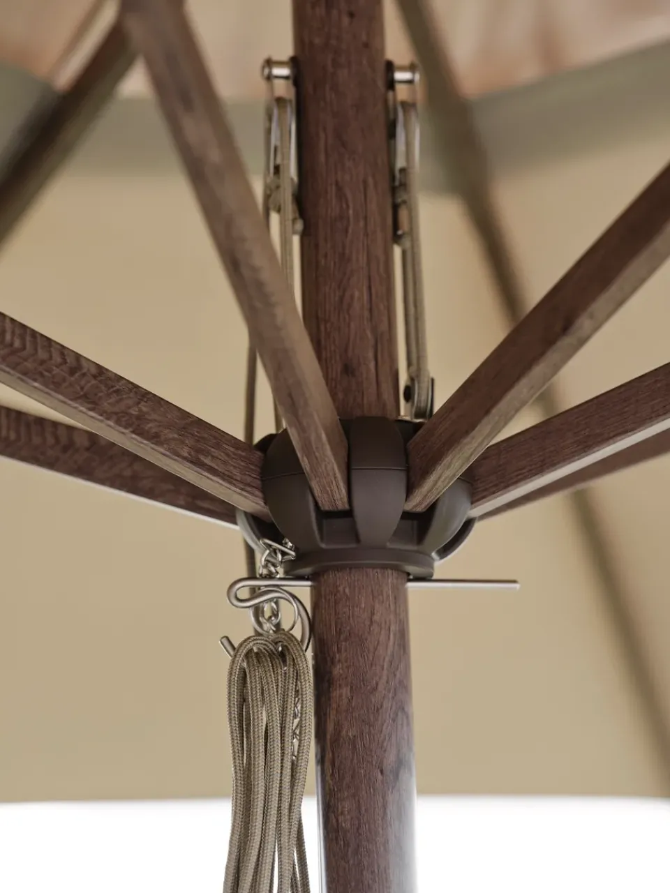 Brafab Sun Protection*Paliano parasol, -taupe 300 cm Brown