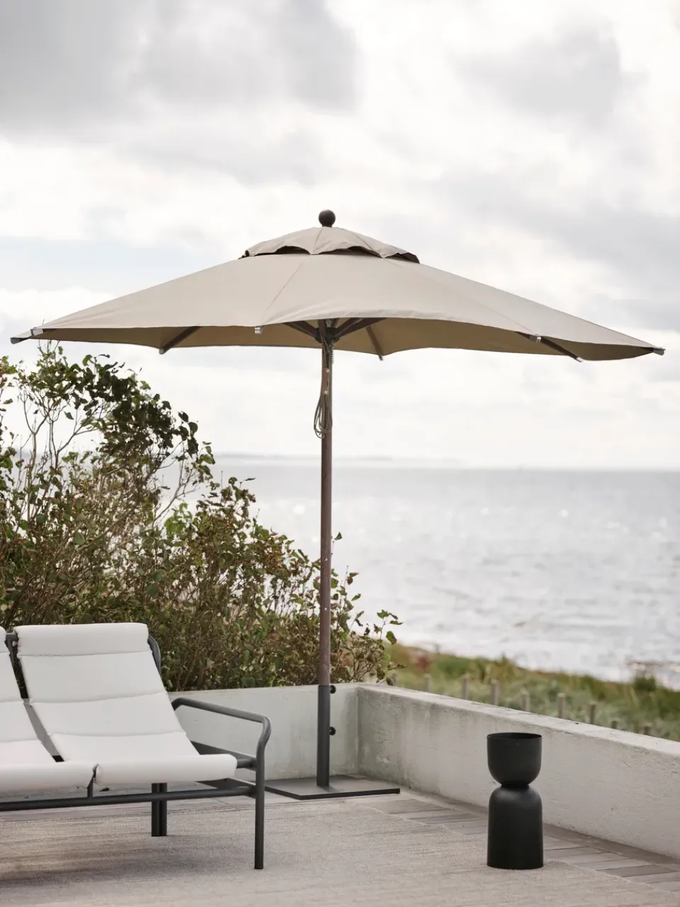 Brafab Sun Protection*Paliano parasol, -taupe 300 cm Brown