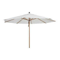 Brafab Sun Protection*Paliano parasol, Natural-white 350 cm Brown