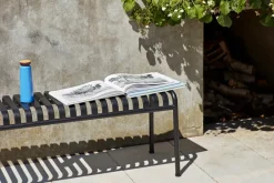 HAY Garden Sofas & Garden Benches*Palissade bench 120x42 cm, Anthracite BlackGrey