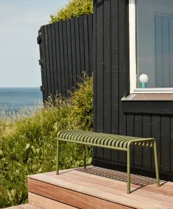 HAY Garden Sofas & Garden Benches*Palissade bench 120x42 cm, Olive Green