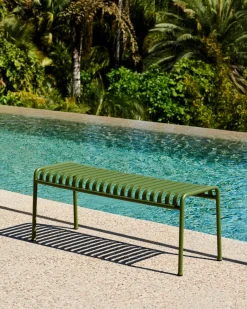 HAY Garden Sofas & Garden Benches*Palissade bench 120x42 cm, Olive Green