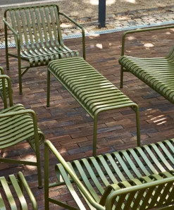 HAY Garden Sofas & Garden Benches*Palissade bench 120x42 cm, Olive Green