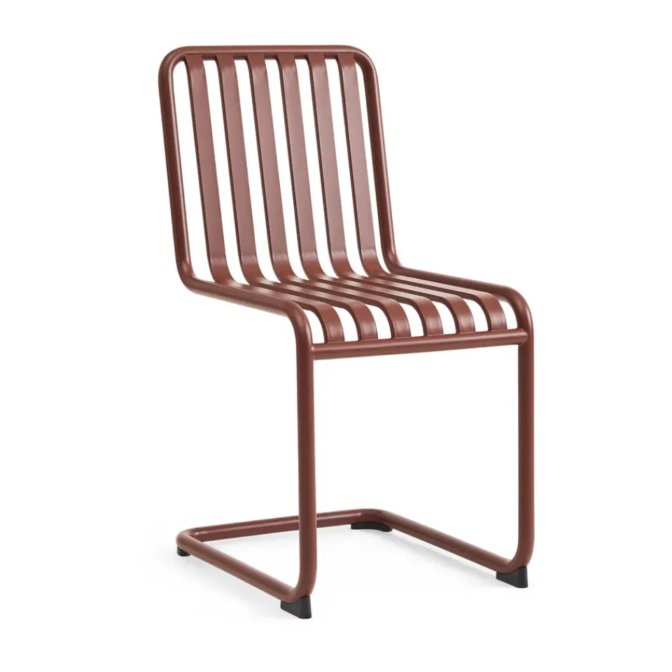 HAY Balcony Furniture*Palissade Cantilever chair, Iron Red