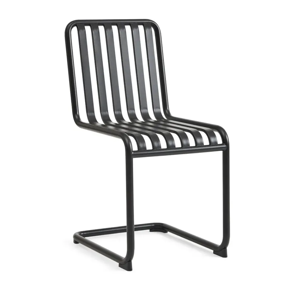 HAY Balcony Furniture*Palissade Cantilever chair, Anthracite Black