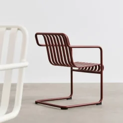 HAY Seating*Palissade Cantilever Dining armchair, Iron Red