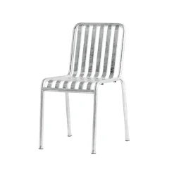 HAY Balcony Furniture*Palissade chair, Hot galvanized Silver-coloured