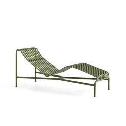 HAY Seating|Garden Sofas & Garden Benches*Palissade chaise lounge, Olive Green