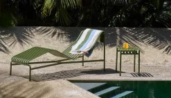 HAY Seating|Garden Sofas & Garden Benches*Palissade chaise lounge, Olive Green