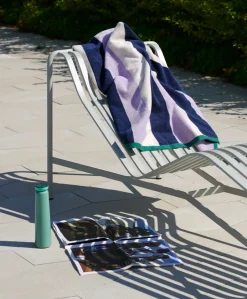 HAY Seating|Outdoor Lounge Furniture*Palissade chaise lounge, Sky Grey