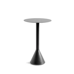 HAY Balcony Furniture|Table For Outdoor Use*Palissade Cone bar table, Anthracite BlackGrey