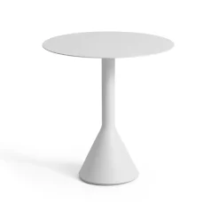 HAY Balcony Furniture*Palissade Cone round coffee table, Sky , Ø70 cm Grey