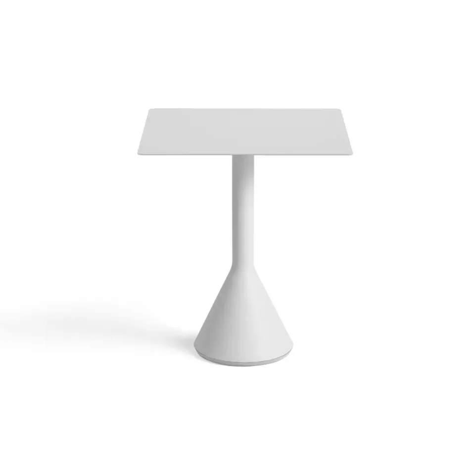 HAY Balcony Furniture|Table For Outdoor Use*Palissade Cone square coffee table 65x65 cm, Sky Grey