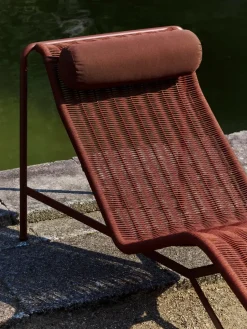 HAY Garden Sofas & Garden Benches*Palissade Cord chaise longue, Iron Red
