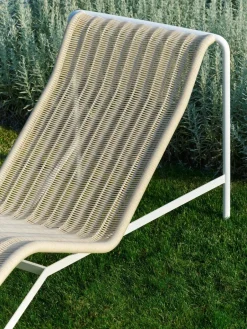 HAY Garden Sofas & Garden Benches*Palissade Cord chaise longue, Cream White