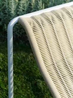 HAY Garden Sofas & Garden Benches*Palissade Cord chaise longue, Cream White