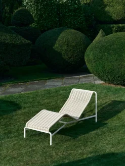 HAY Garden Sofas & Garden Benches*Palissade Cord chaise longue, Cream White