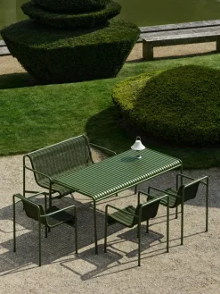 HAY Seating*Palissade Cord Dining armchair, Olive Green
