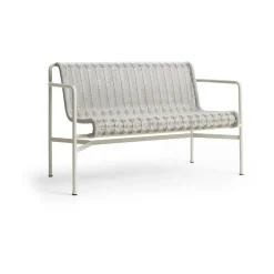 HAY Garden Sofas & Garden Benches*Palissade Cord Dining bench with armrests, Sky Grey