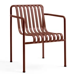 HAY Seating*Palissade dining armchair, Iron Red
