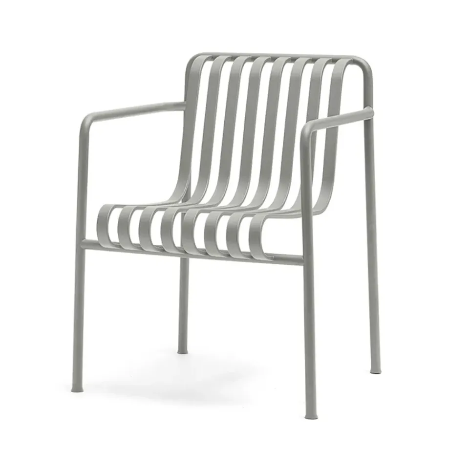 HAY Seating*Palissade dining armchair, Sky Grey