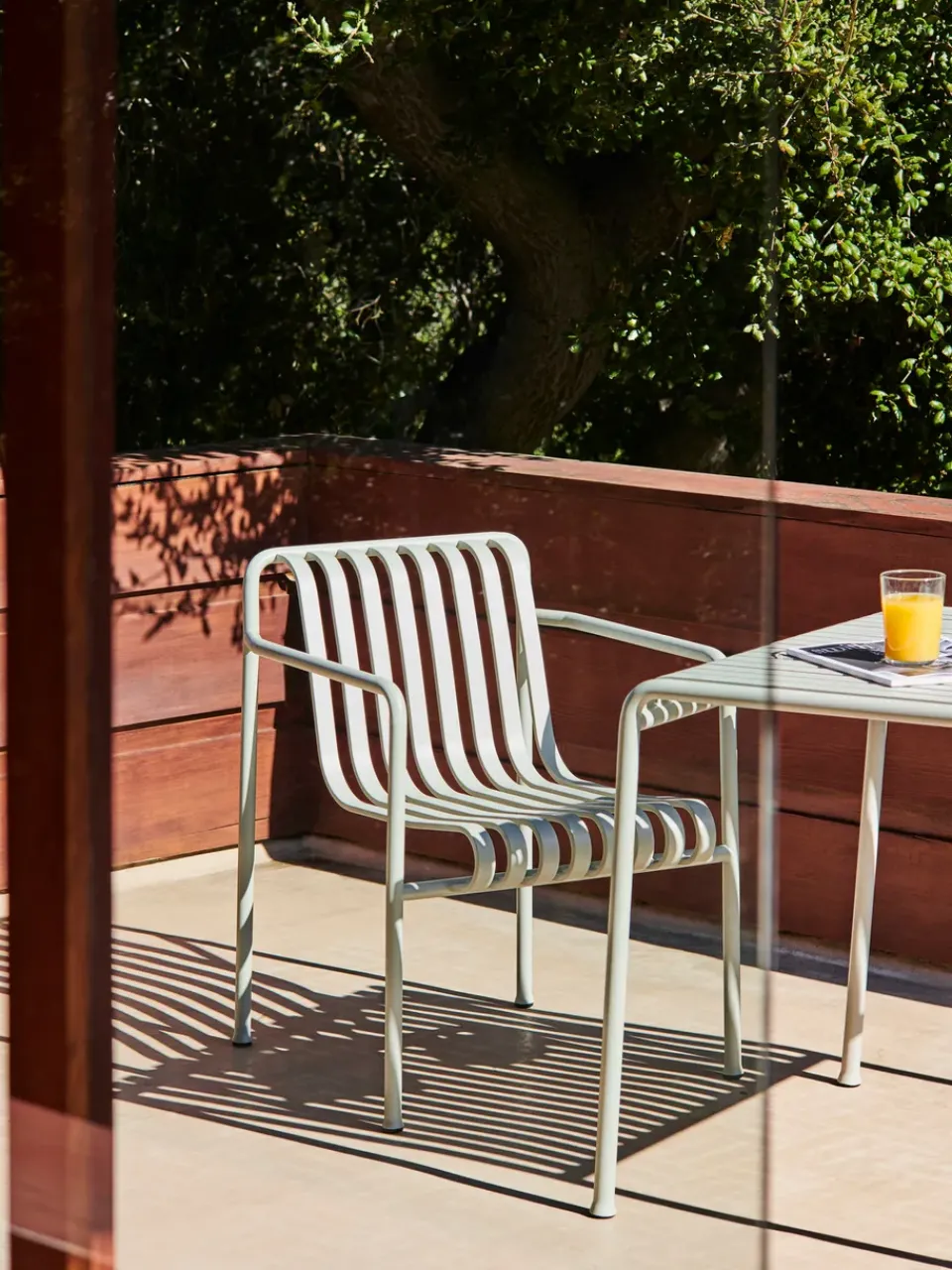HAY Seating*Palissade dining armchair, Sky Grey