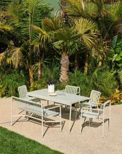 HAY Seating*Palissade dining armchair, Sky Grey
