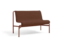HAY Garden Sofas & Garden Benches*Palissade Dining bench without armrest, Iron Red