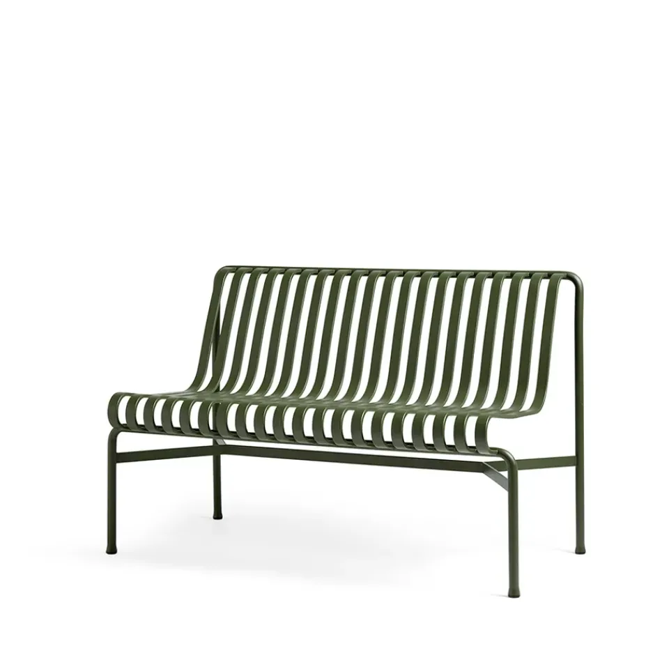 HAY Garden Sofas & Garden Benches*Palissade Dining bench without armrest, Olive Green