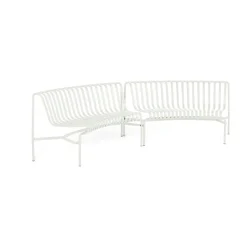 HAY Garden Sofas & Garden Benches*Palissade Dining park bench in-in, Cream White