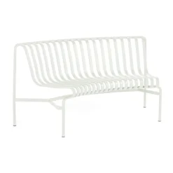 HAY Garden Sofas & Garden Benches*Palissade Dining park bench with curved back, Cream White